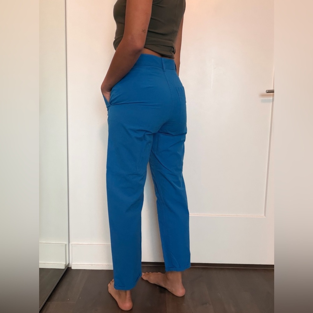 COS Blue Buttoned Trousers